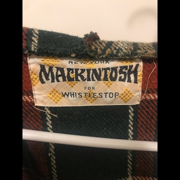 Vintage Mackintosh NY Whistle Wool Hooded Cape - Picture 4 of 4